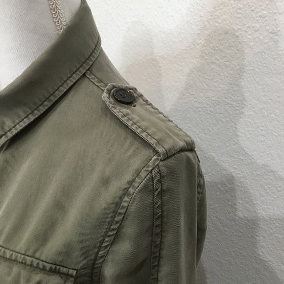 BUFFALO David Bitton Green Utility Jacket Size Small - Picture 3 of 7